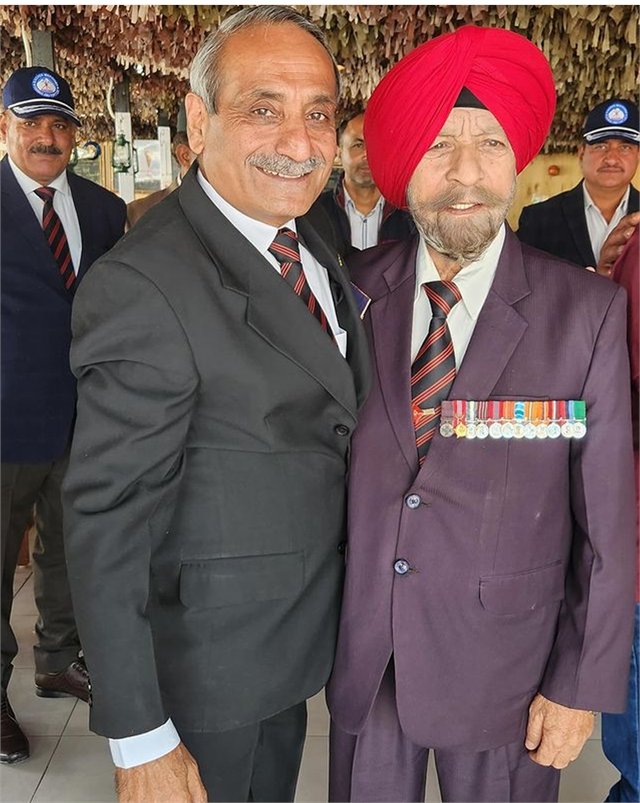 Sub Major & Hon Captain Bana Singh (Retd)